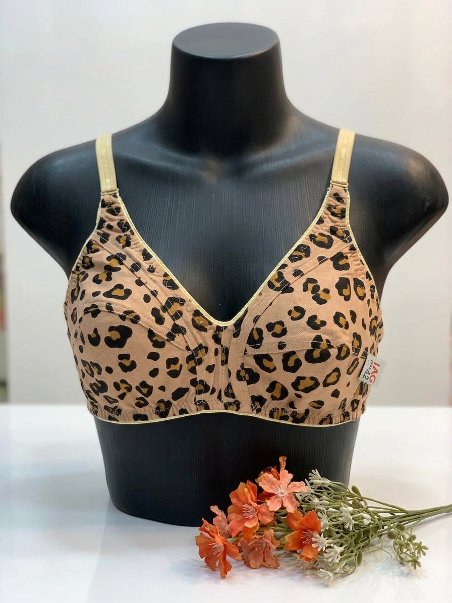 Leopard Print Everyday Comfort Bra